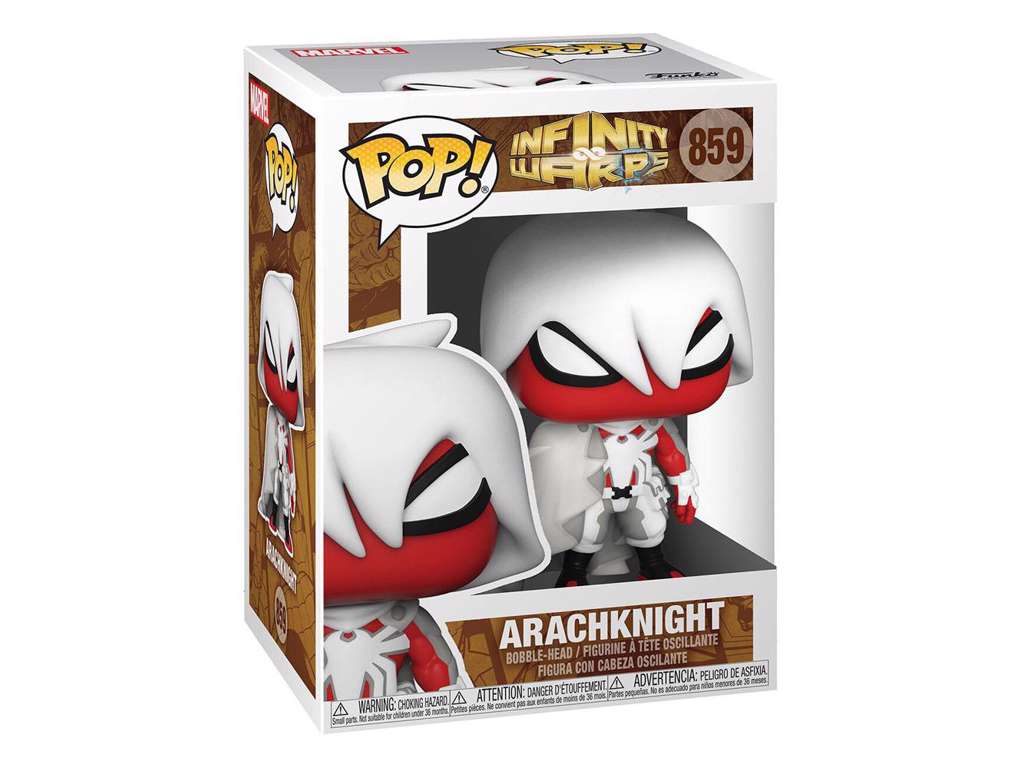 Marvel Infinity Warps POP! Vinyl Figure Arachknight 9 cm