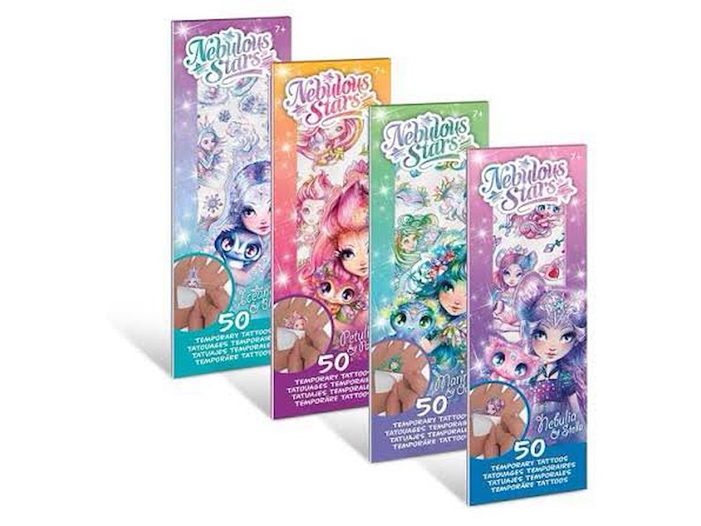 Nebulous Stars Temporary Tattoo Mini Pad
