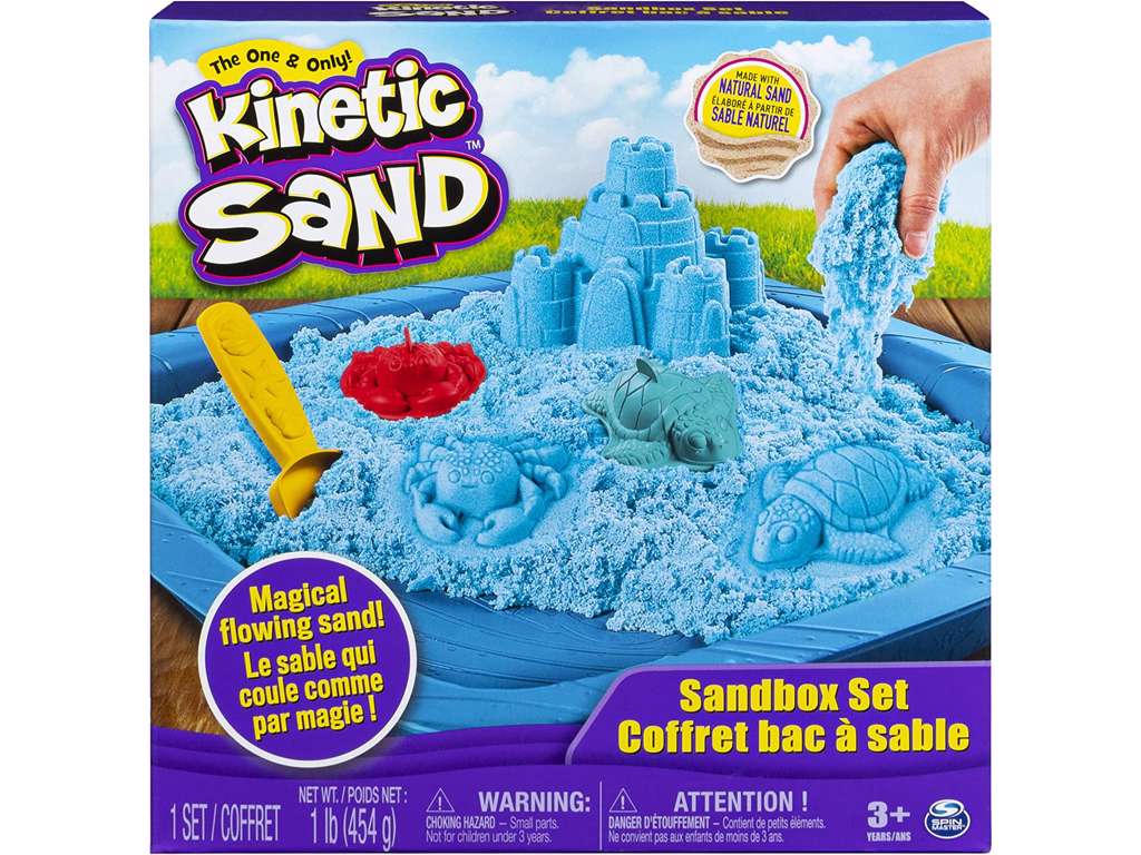 Kinetic Sand Box Set Blue
