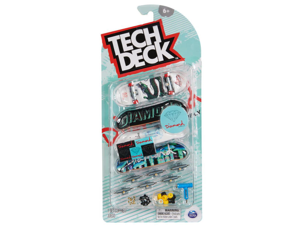 Tech Deck 4 Pack multipack - Diamond