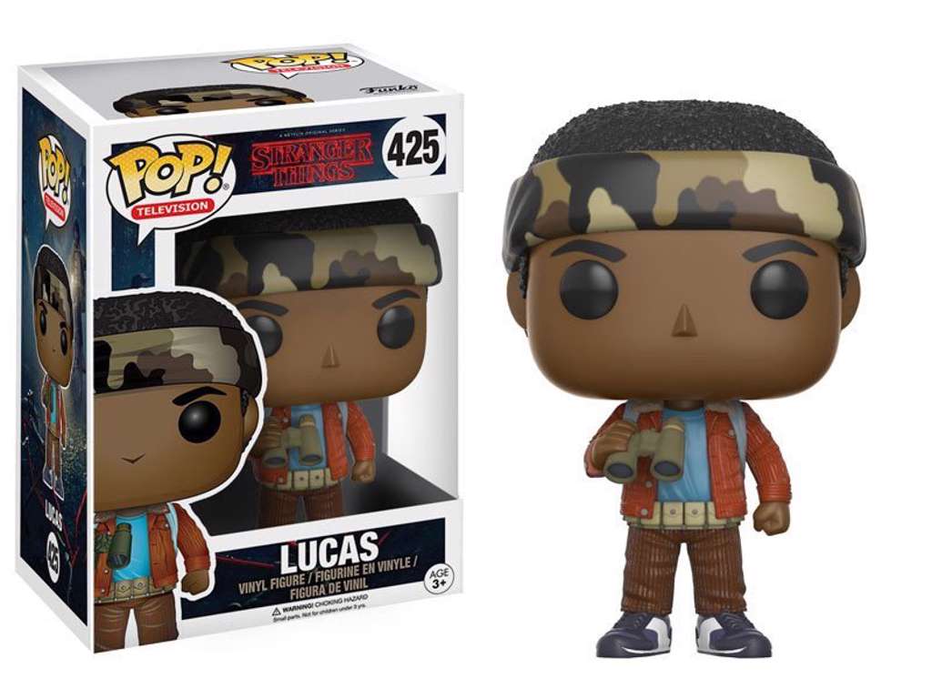 Stranger Things POP! vinyl figur af Lucas på 9 cm