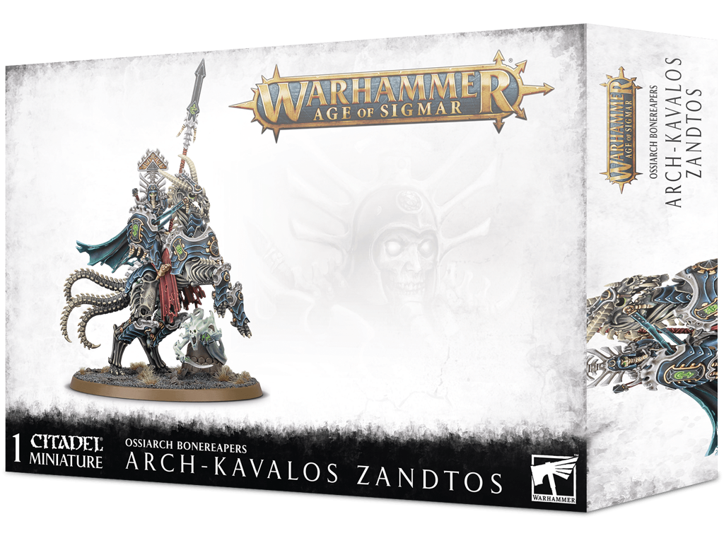 Ossiarch Bonereapers Arch-Kavalos Zandtos Dark Lance Of Ossia