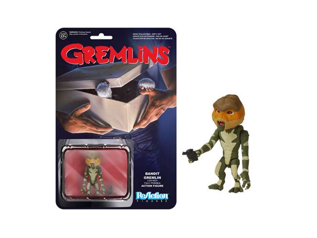 Gremlins "ReAction" action figur bandit gremlin 8  cm fra Funko