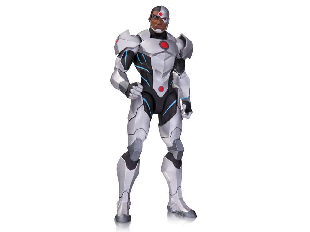 Justice League War action figur af Cyborg på 17 cm