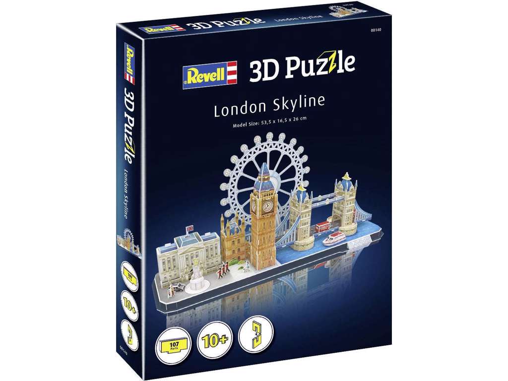 London Skyline 3D puslespil fra Revell