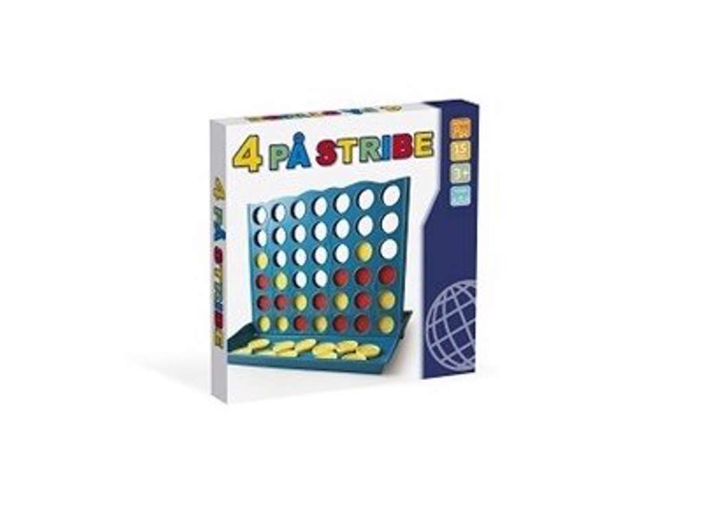 Fire på stribe - brætspil
