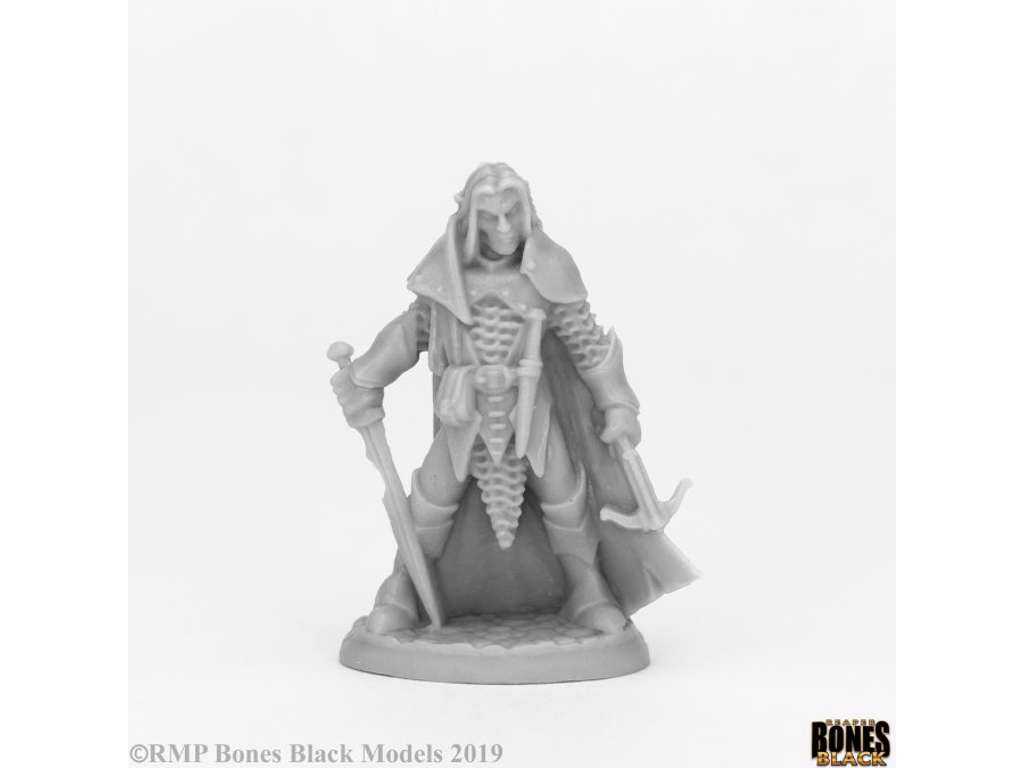Dark Elf Male Warrior figur fra Reaper