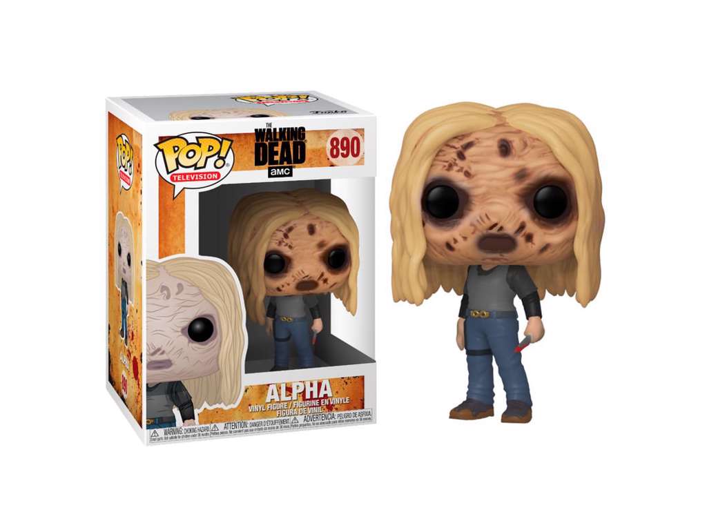 Walking Dead POP! vinyl figur af Alpha w/Mask på 9 cm