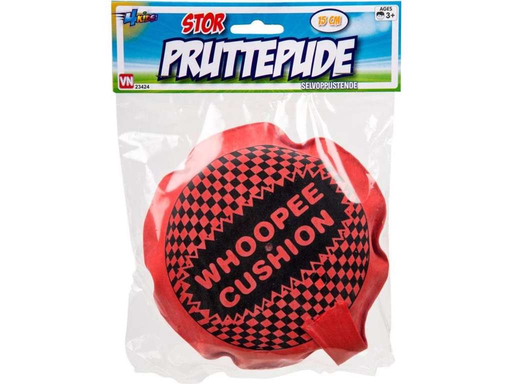 Selvoppustelig pruttepude på 15 cm