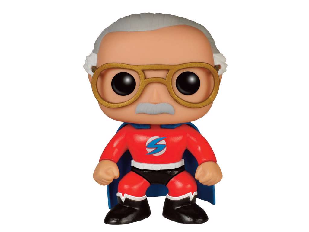 Stan Lee POP! vinyl figur af Superhero Stan på 9 cm
