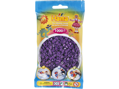 1000stk. Hama Midi lilla 207-07