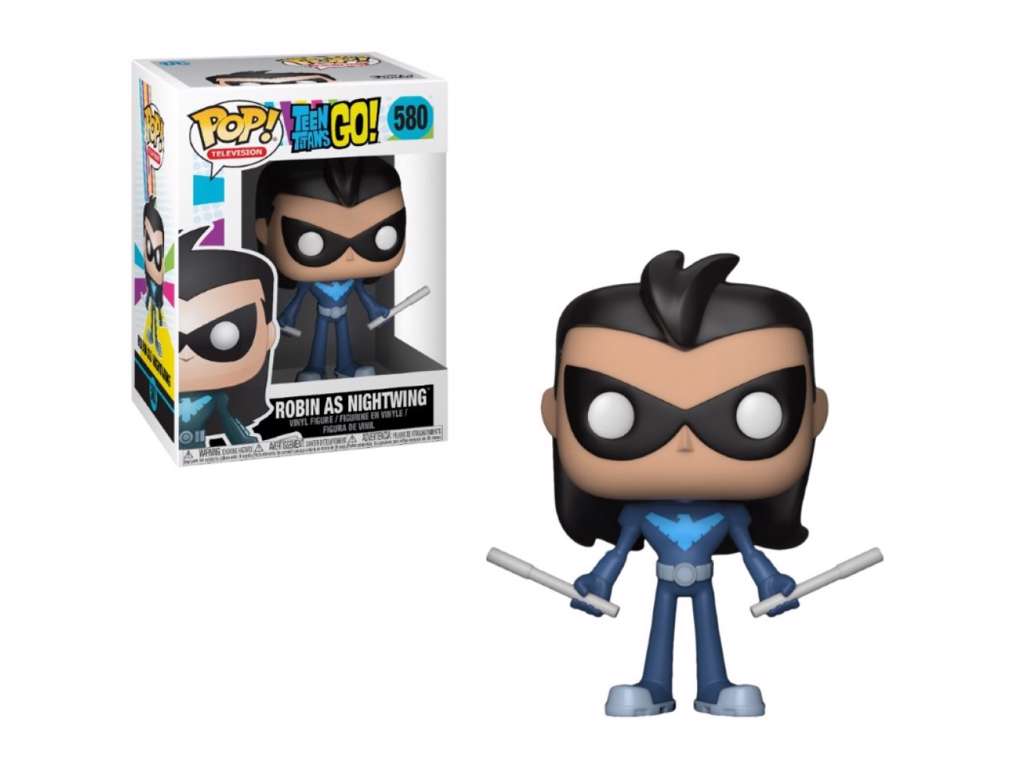Teen Titans Go! POP! vinyl figur af Robin as Nightwing på 9 cm