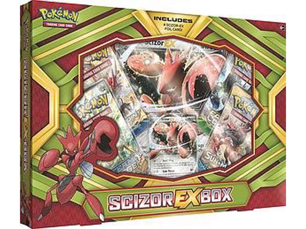 Pokémon Scizor EX box