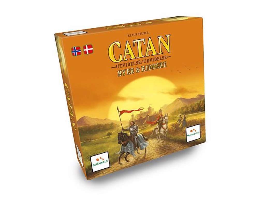Catan: Byer og Riddere (DA-NO) - brætspil fra Lautapelit