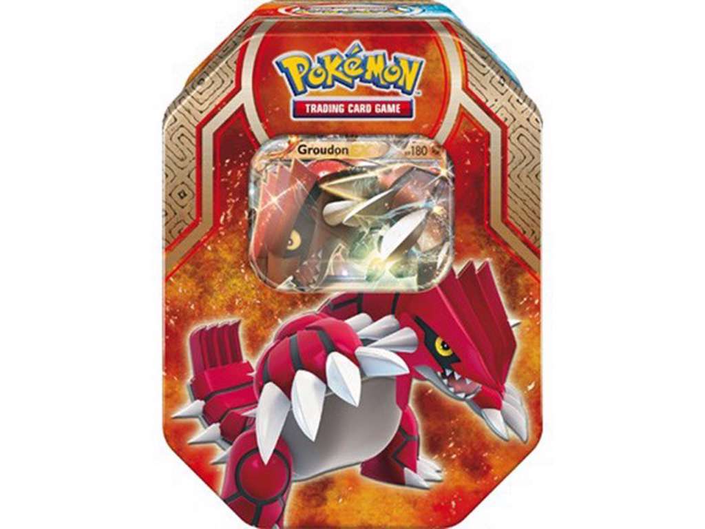 Pokémon XY 2015 tinbox med Groudon EX