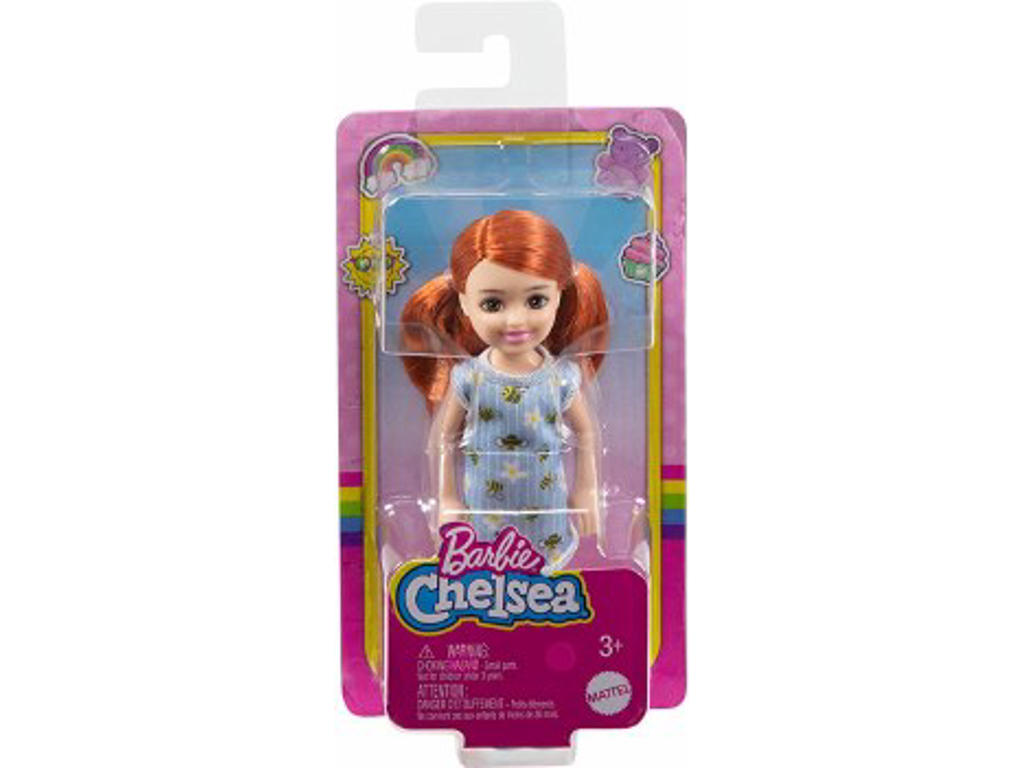 Barbie Chelsea Core dukke - Pige med rødt hår