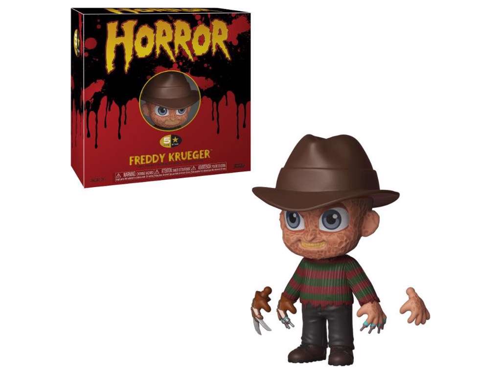 Horror 5-Star vinylfigur af Freddy Krueger på 9 cm