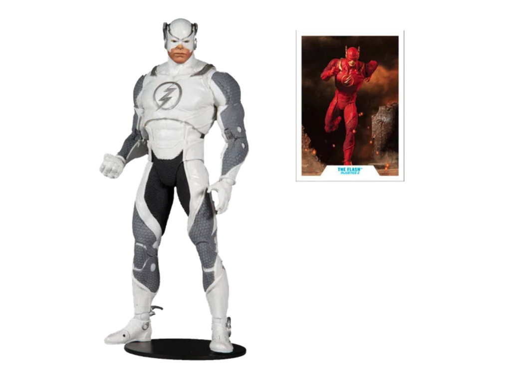 DC Multiverse Gaming action figur af The Flash (Hot Pursuit) på 18 cm