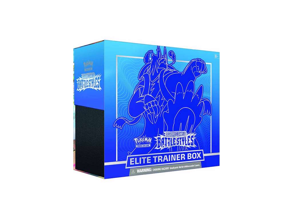 Pokémon Elite Trainer Box Rapid Strike Urshifu - blå