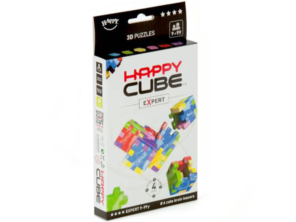 Happy Cube Expert - 6 Colour Pack (Nordic) - brætspil fra Smart Games