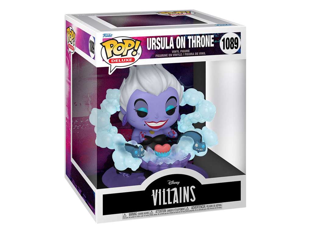 Disney POP! Deluxe Villains Vinyl Figure Ursula on Throne 9 cm