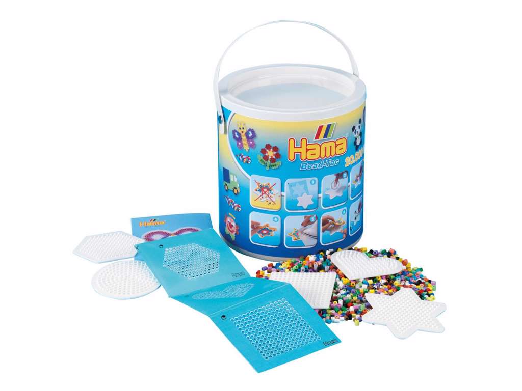 Hama midi 20000 perler og plader - 7701