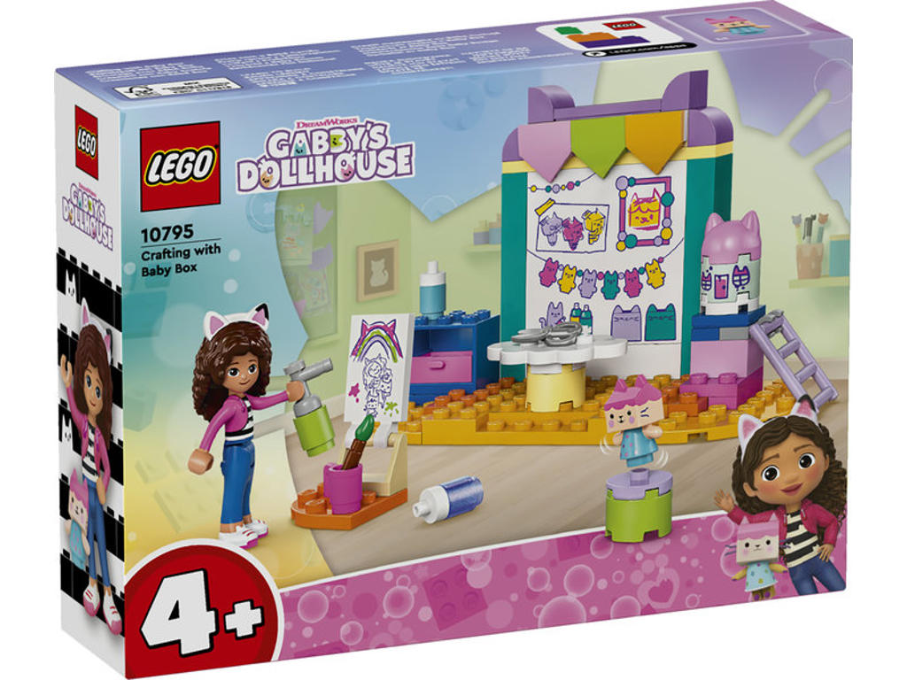 LEGO Gabby's Dollhouse - Kreatid med Æskebarn - 10795