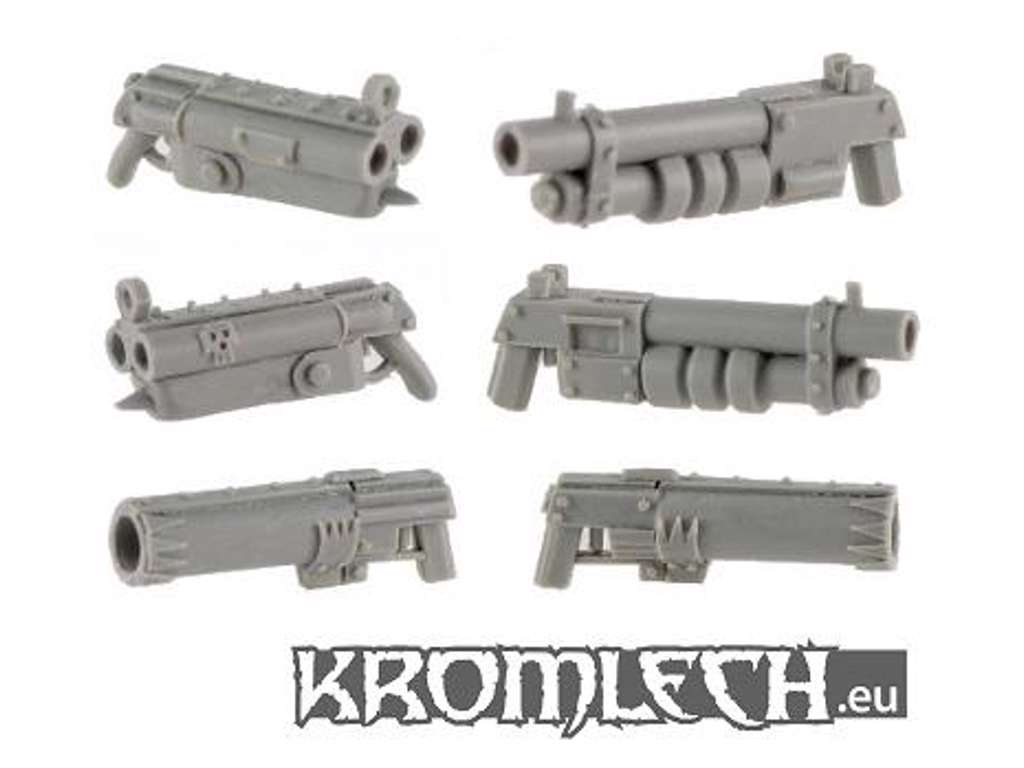 Orc Shotguns (6) til rollespilsfigurer fra Kromlech