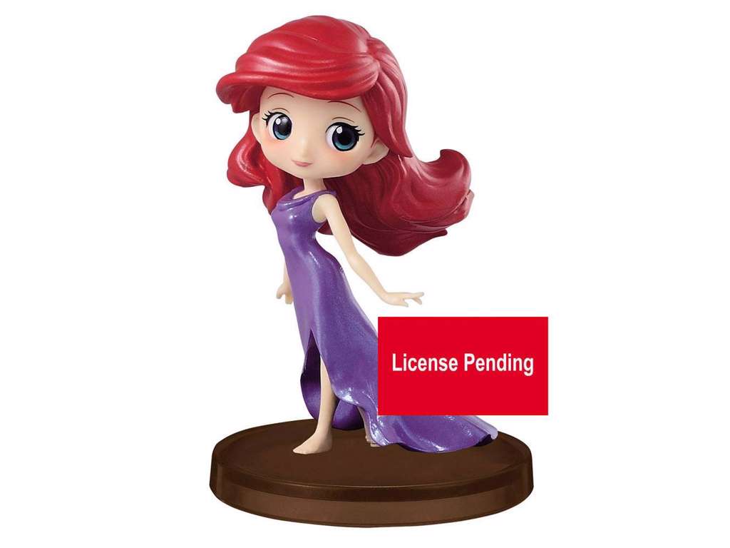 Disney Q Posket Petit mini figur af  Ariel Story of the Little Mermaid Ver. D på 7 cm