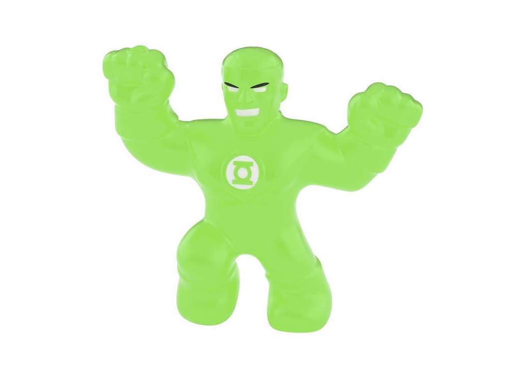 DC Mini Green Lantern figur fra Goo Jit Zu - Rare Glow in the Dark