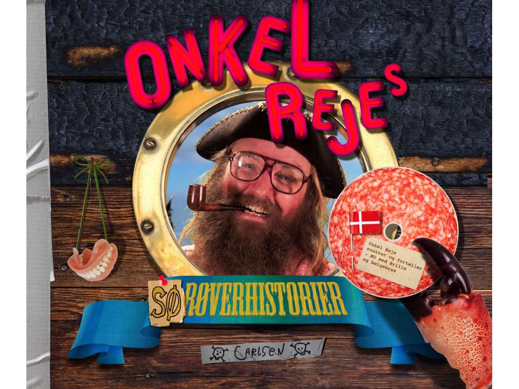 Onkel Rejes (sø)røverhistorier - børnebog