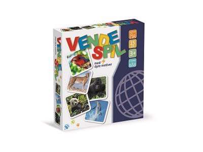 Vendespil med vilde dyr - brætspil