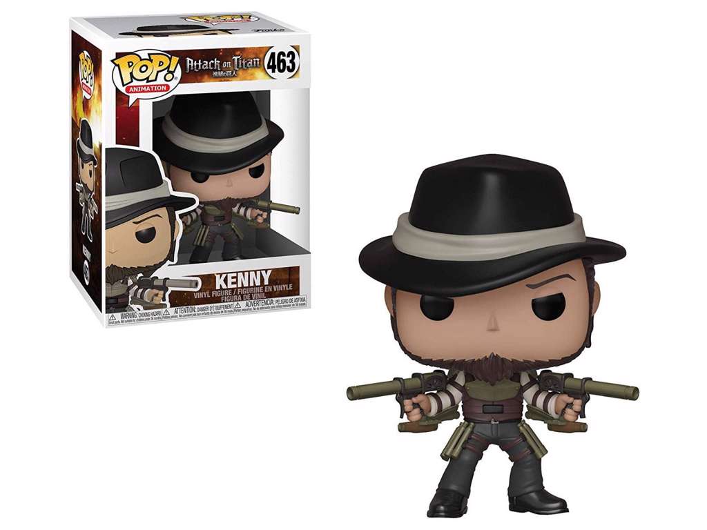Attack on Titan POP! vinyl figur af Kenny på 9 cm