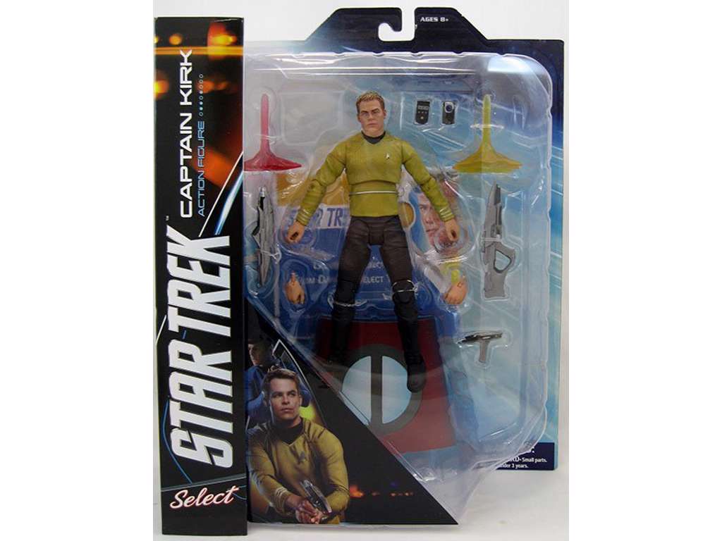 Captain Kirk action figur fra Star Trek på 18 cm fra Diamond Select