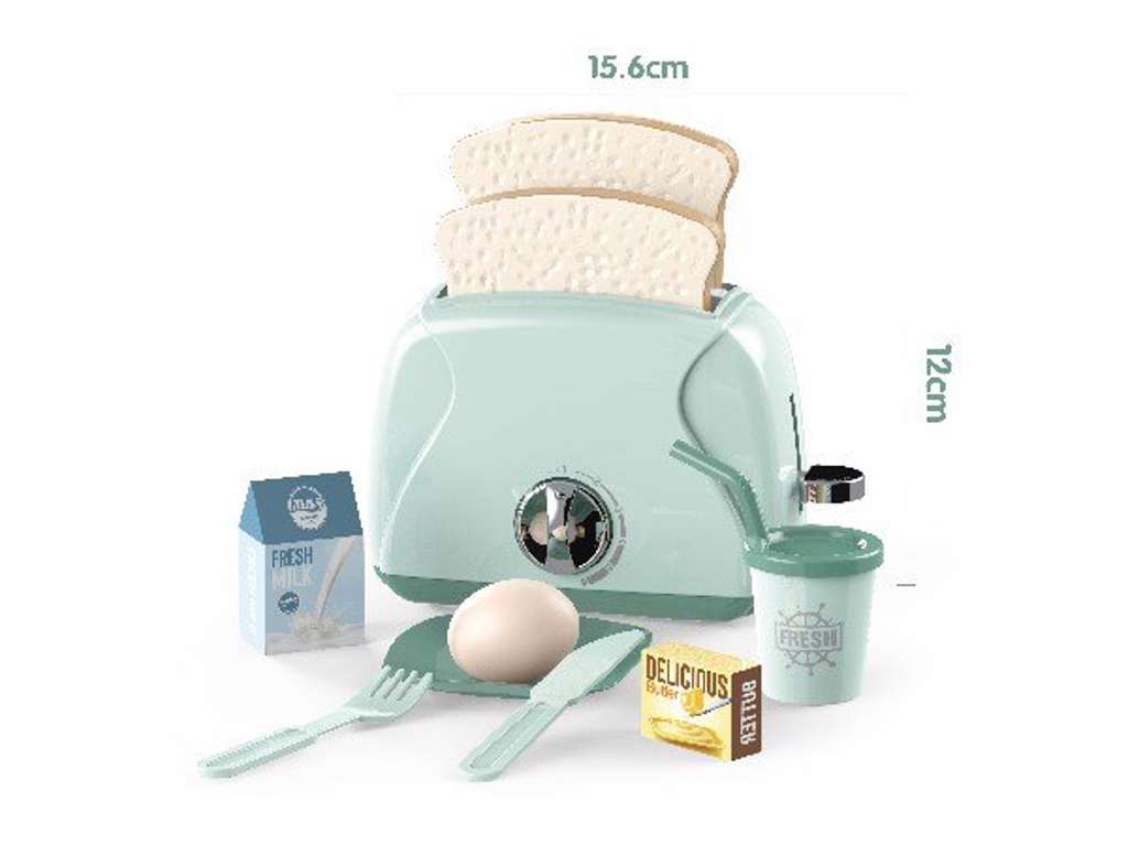 Brødrister med tilbehør