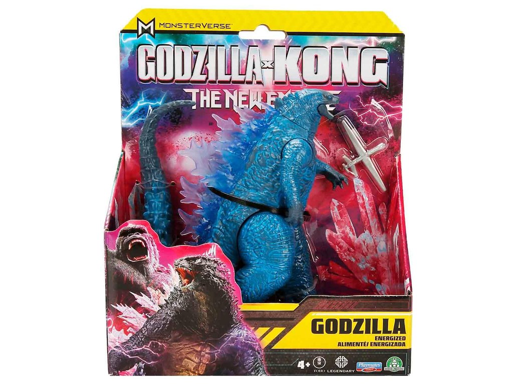 Godzilla x Kong: The New Empire Action Figure Godzilla (Energized) 15 cm