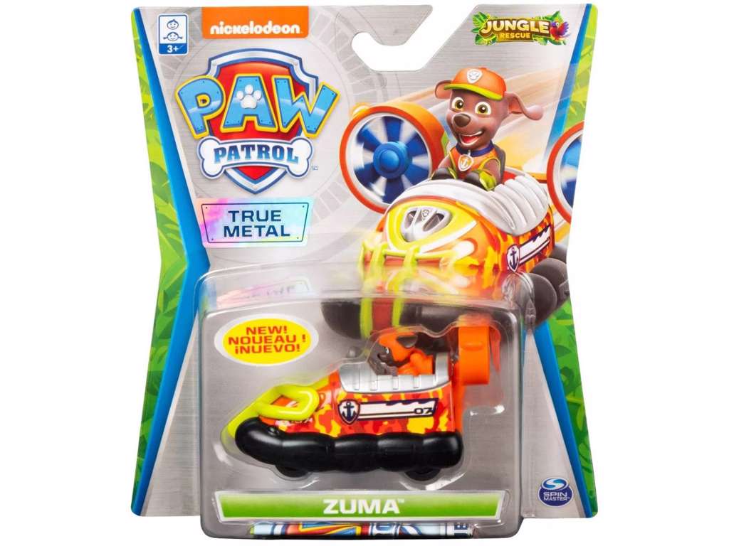 Paw Patrol True Metal Jungle Rescue Zuma