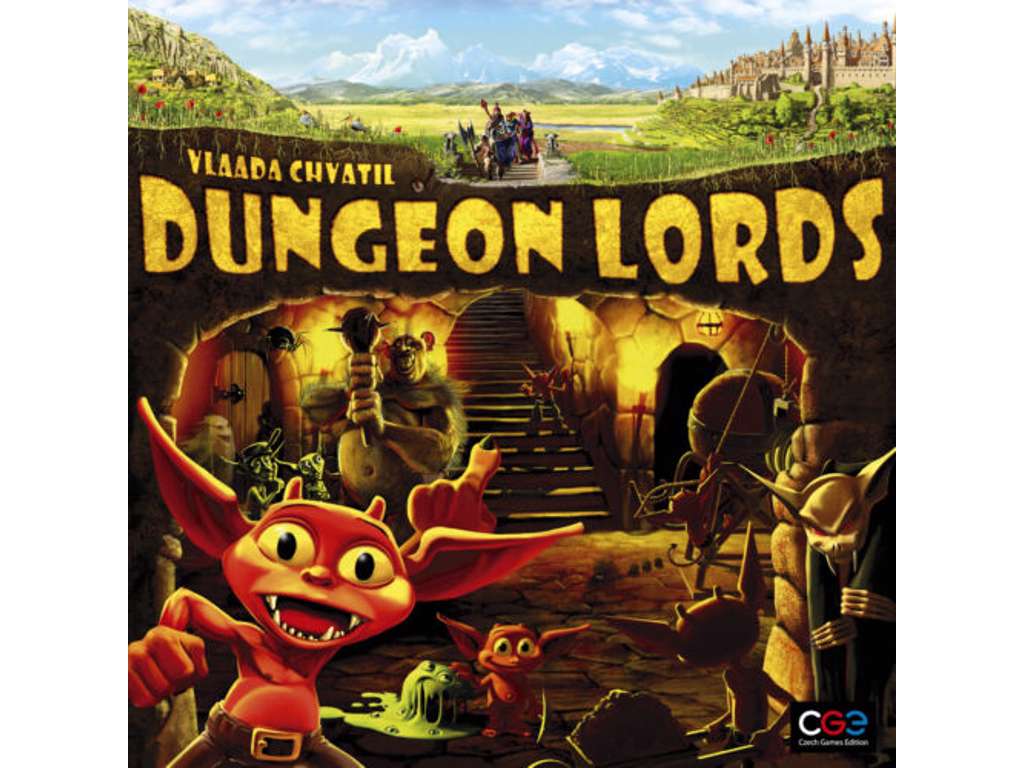 Dungeon Lords (EN) - brætspil fra Czech Games Edition