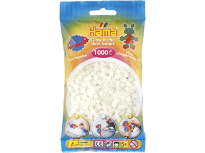 1000stk. Hama Midi selvlysende 207-55