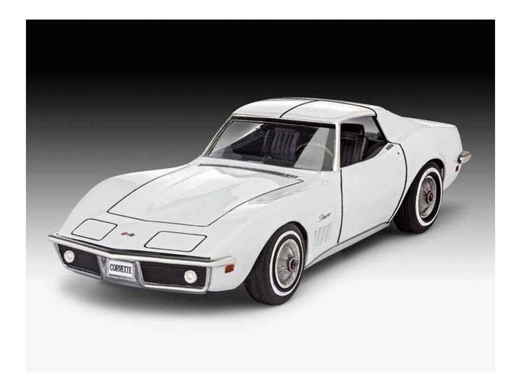 Corvette C3 1:32 model kit fra Revell