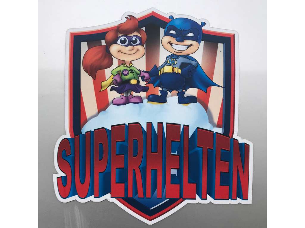 Superhelten Logo Magnet