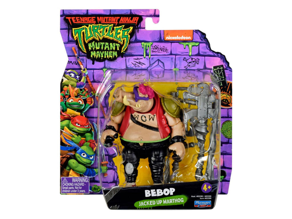 Teenage Mutant Ninja Turtles: Mutant Mayhem Action Figur 10 cm Basic - Bebop