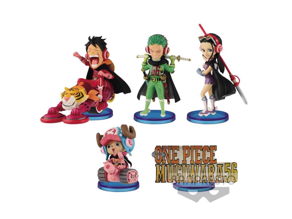 One Piece WCF ChiBi figur på 7 cm Mugiwara56 Vol. 1