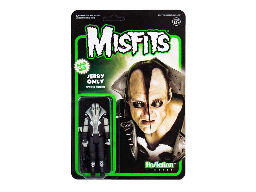 Misfits ReAction action figur af Jerry Only Glow In The Dark 10 på cm