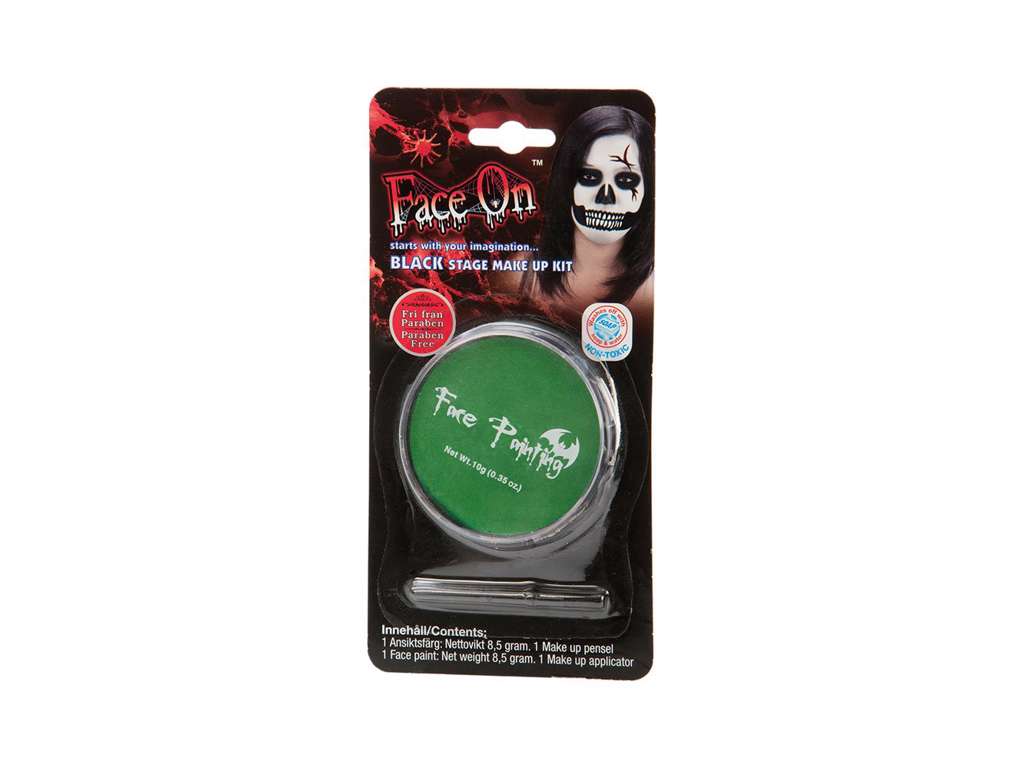 Face on - Ansigtsmaling – Grøn