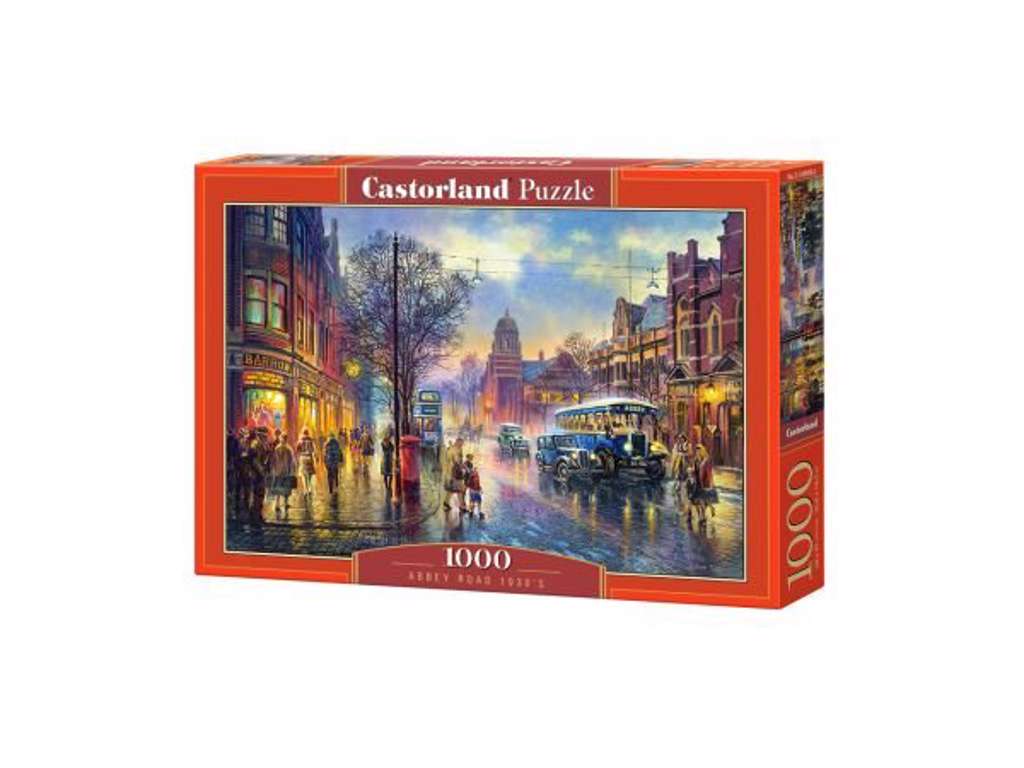 London i 1930'erne puslespil med 1000 brikker fra Castorland