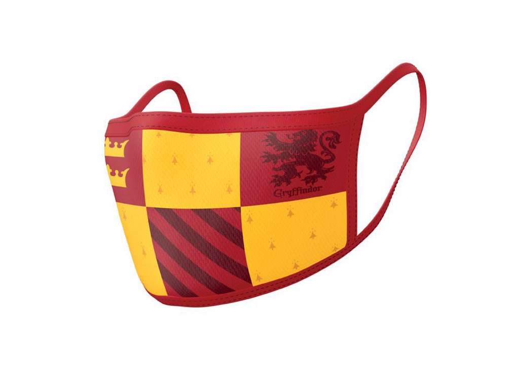  Harry Potter ansigtsmaske med Gryffindor 2-pak (Mundbind)