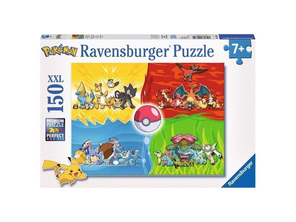 Pokémon puslespil med 150 brikker fra Ravensburger