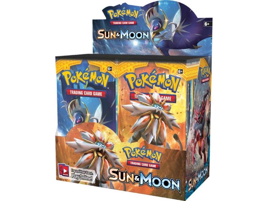 Pokémon Sun & Moon boosterpakke med 10 kort