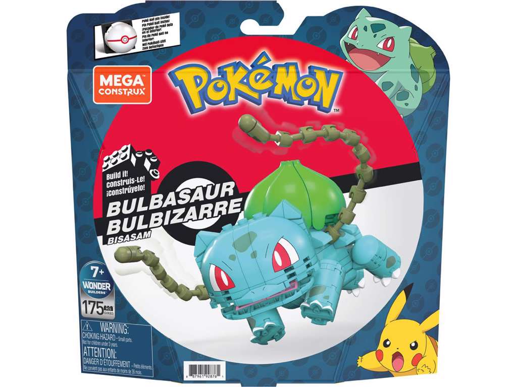 Mega Bloks Construx med Bulbasaur fra Pokémon